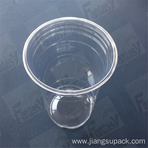 PET Cold Drinks Cup Disposable Cups With Lids